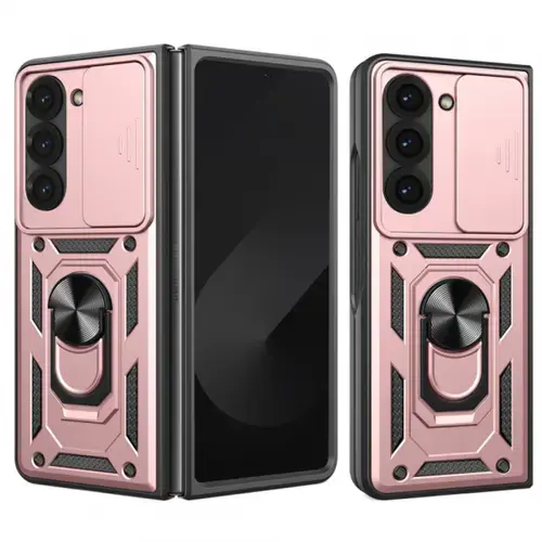 Husa Techsuit CamShield pentru Samsung Galaxy Z Fold6 F956 (Roz/Negru)