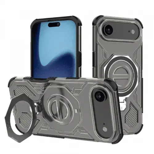 Husa Techsuit Carbon Shield Pro pentru Apple iPhone Air, Neagra