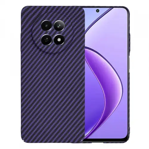 Husa Techsuit Carbonite FiberShell pentru Realme 12x / 12, Mov