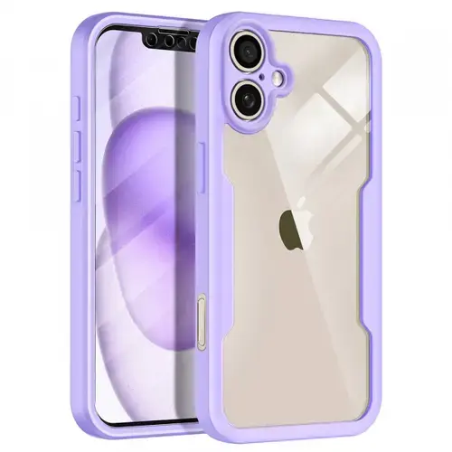 Husa Techsuit ColorVerse 360 pentru Apple iPhone 17, Mov