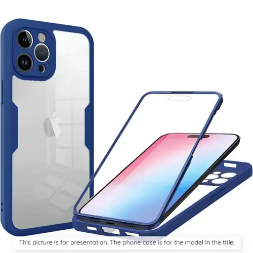 Husa Techsuit ColorVerse 360 pentru Honor 400 Lite, Albastra