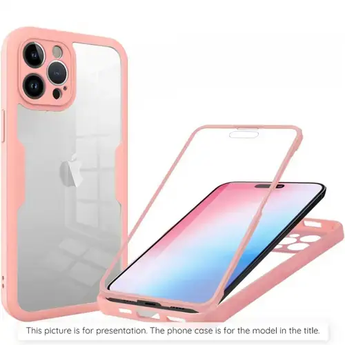 Husa Techsuit ColorVerse 360 pentru Xiaomi 15T, Roz