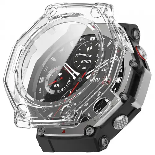 Husa Techsuit Defense360 Pro pentru Amazfit T-Rex 3 (Transparent)