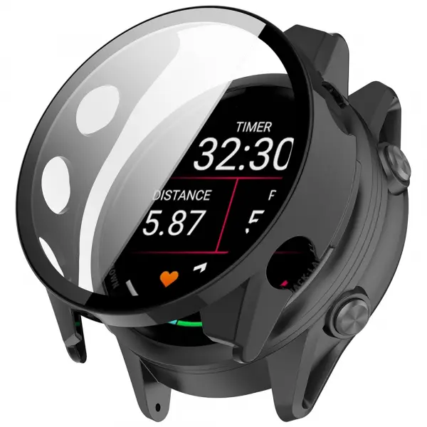 Husa Techsuit Defense360 Pro pentru Garmin Forerunner 170 / 70, Neagra