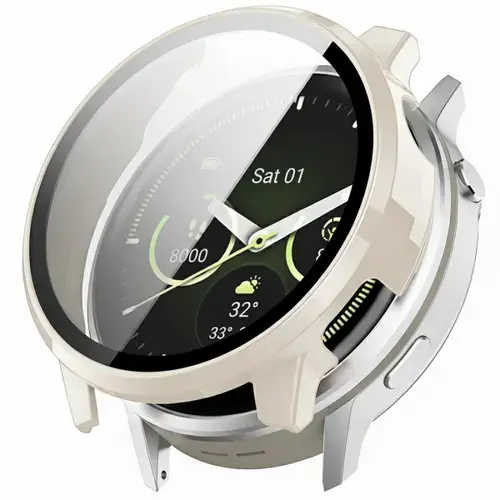 Husa Techsuit Defense360 Pro pentru Garmin Venu 4 45mm (Bej)