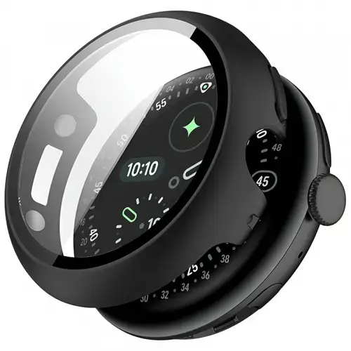 Husa Techsuit, Defense360 Pro pentru Google Pixel Watch 4 45mm, Neagra