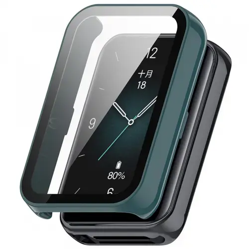 Husa Techsuit Defense360 Pro pentru Honor Band 10 / Band 9 (Verde)