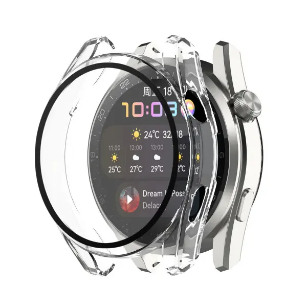 Husa Techsuit Defense360 Pro pentru Huawei Watch 3, Transparenta