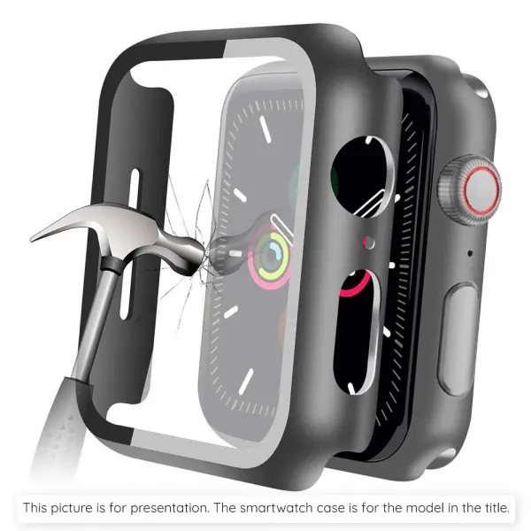 Husa Techsuit Defense360 Pro pentru Huawei Watch Buds 2, Neagra