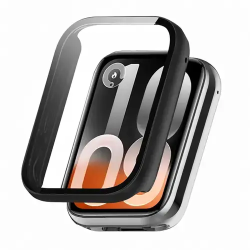 Husa Techsuit Defense360 Pro pentru Xiaomi Smart Band 10 Pro, Negru