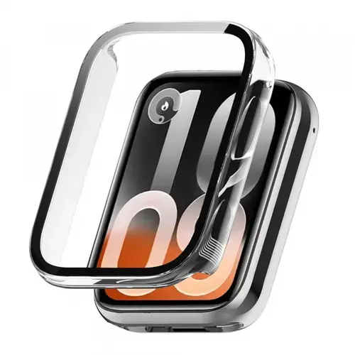 Husa Techsuit Defense360 Pro pentru Xiaomi Smart Band 10 Pro, Transparent
