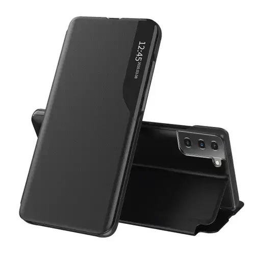 Husa Techsuit eFold pentru Samsung Galaxy S21+ 5G G996 (Negru)