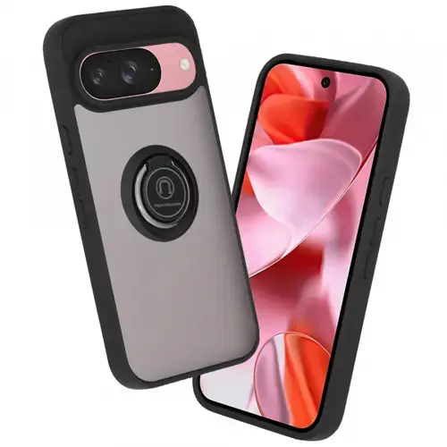 Husa Techsuit Glinth pentru Google Pixel 9 / 9 Pro, Neagra