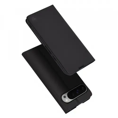 Husa Techsuit Magskin Book pentru Google Pixel 9 Pro XL, Neagra