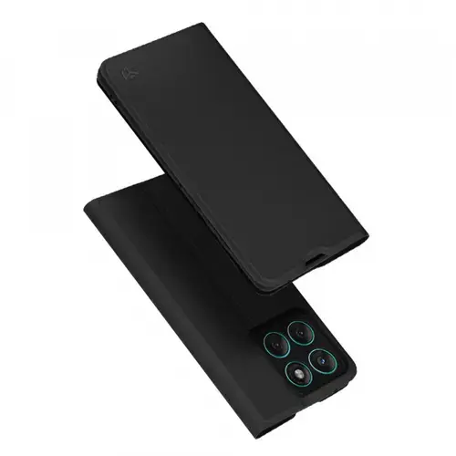 Husa Techsuit Magskin Book pentru Motorola Edge 60 Fusion / Edge 60, Neagra