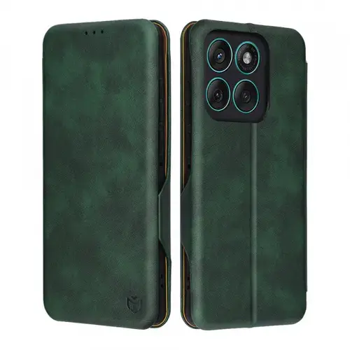 Husa Techsuit Safe Wallet Plus pentru Motorola Edge 60 Fusion / Edge 60 (Verde)