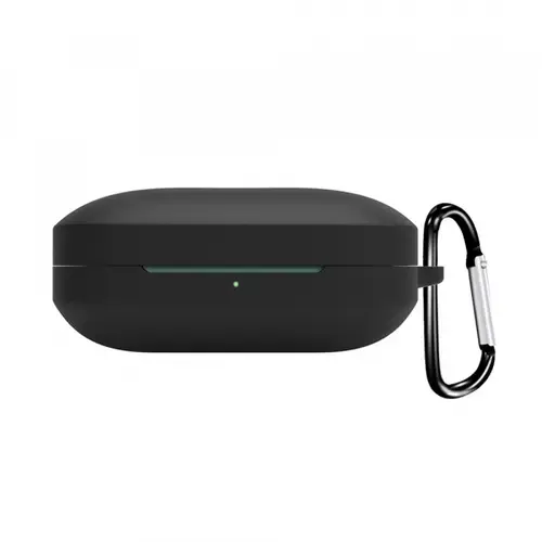 Husa Techsuit Silicone Case pentru OnePlus Buds Pro 2 (Negru)