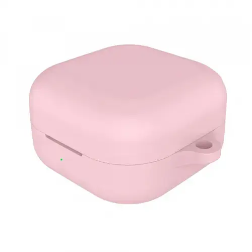 Husa Techsuit Silicone pentru Samsung Galaxy Buds4 / Buds4 Pro, Roz