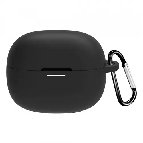 Husa Techsuit Silicone pentru Xiaomi Redmi Buds 6 Pro, Neagra