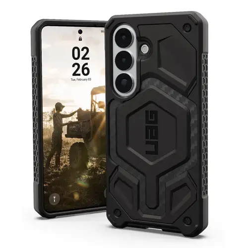 Husa telefon UAG Monarch Pro Magnetic pentru Samsung Galaxy S26 (Negru)