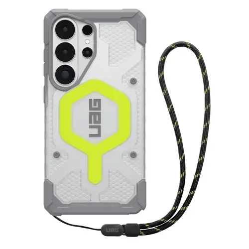 Husa telefon UAG Pathfinder Clear Magnetic pentru Samsung Galaxy S26 Ultra (Verde/Gri)