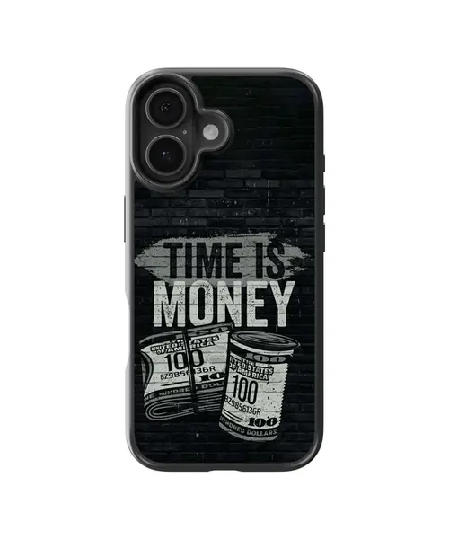 Husa Time is Money Apple iPhone Impact Ultra - iPhone 17