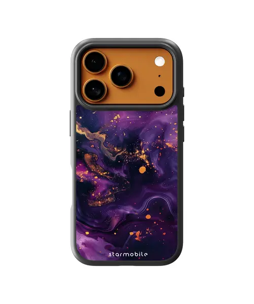 Husa Violet Abstract Apple iPhone Impact Ultra - iPhone 17 Pro