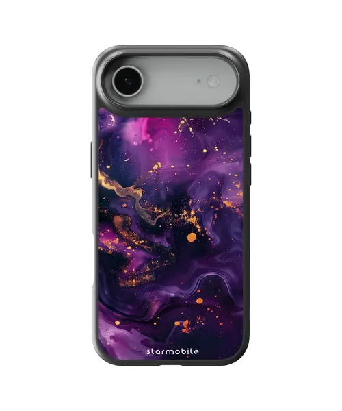 Husa Violet Abstract Apple iPhone Impact Ultra - iPhone Air