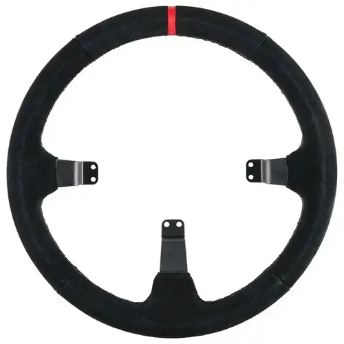 Husa Volan din piele Suede Asetek, 340 mm, pentru SimSports GT