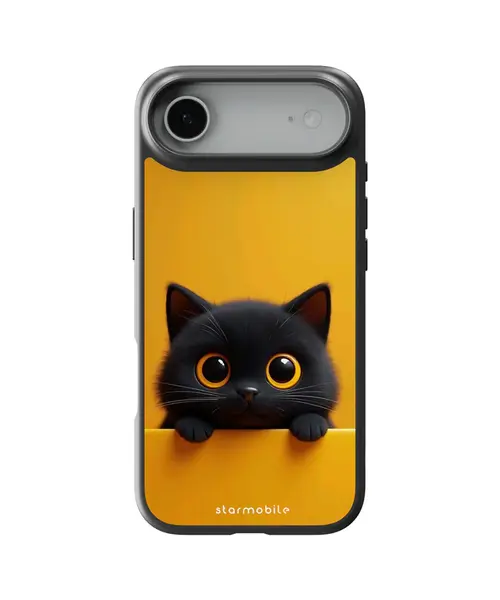 Husa Yellow Kitten 2 Apple iPhone Impact Ultra - iPhone Air
