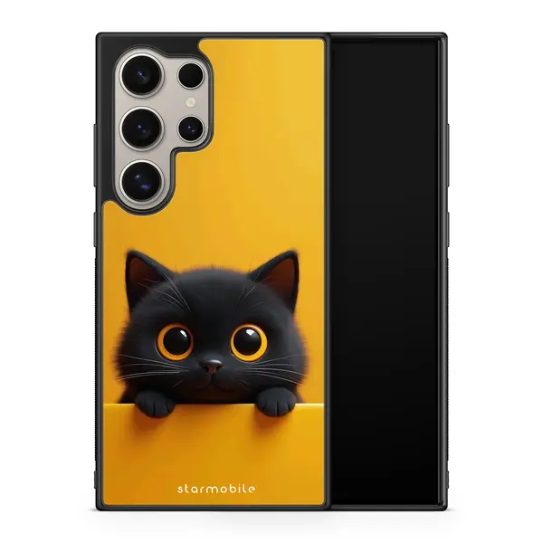 Husa Yellow Kitten 2 Samsung Impact Ultra - Samsung A35