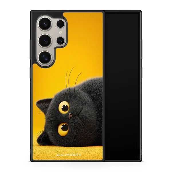 Husa Yellow Kitten Samsung Impact Ultra - Samsung S23 Fe