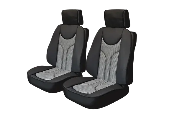 Huse Scaun Anatomic Negru - Set 2 Buc
