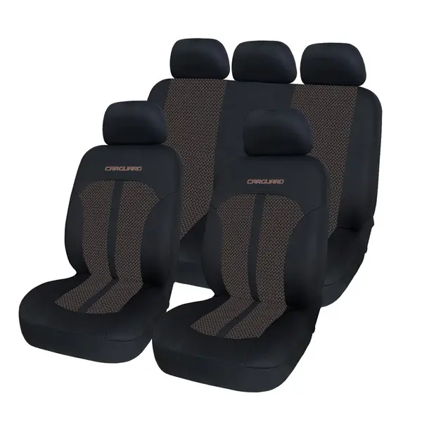Huse Universale Premium Pentru Scaune Auto Bej+Negru