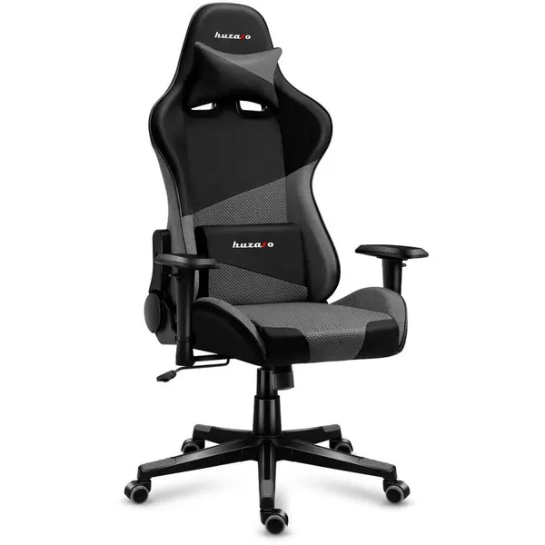 Huzaro Scaun gaming Huzaro Force 6.2 Mesh, greutate suportata 130 kg, Tehnologie SoftFlex, Gri