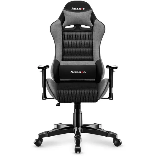 Huzaro Scaun gaming pentru copii Huzaro HZ-Ranger 6.0, max 130 kg, Perna lombara si de gat, Gri