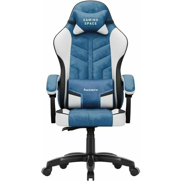 Huzaro Scaun pentru gaming Huzaro Force 2.7 Black Carbon, Max. 140 kg, Albastru
