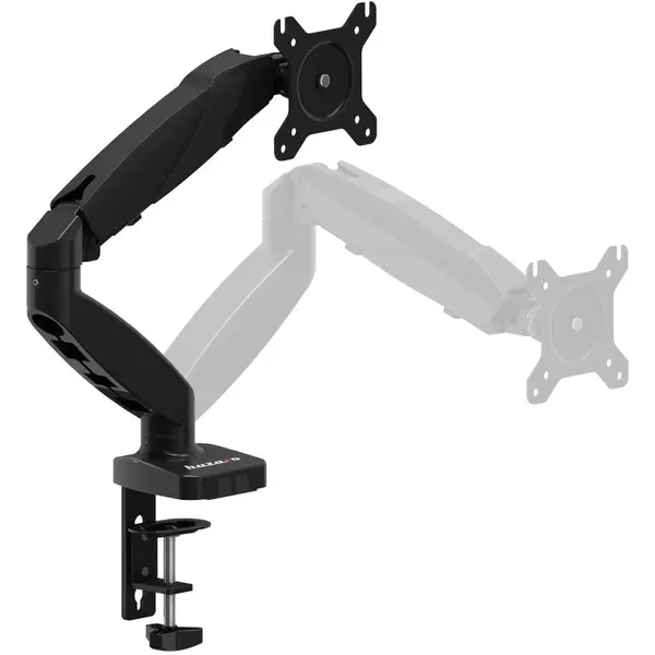 Huzaro Suport birou pentru monitor Huzaro Motion 1.2, 15 - 27, Reglabil, Aluminiu, Negru