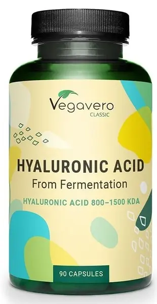 Hyaluronic Acid, 600 mg, 90 capsule, Vegavero