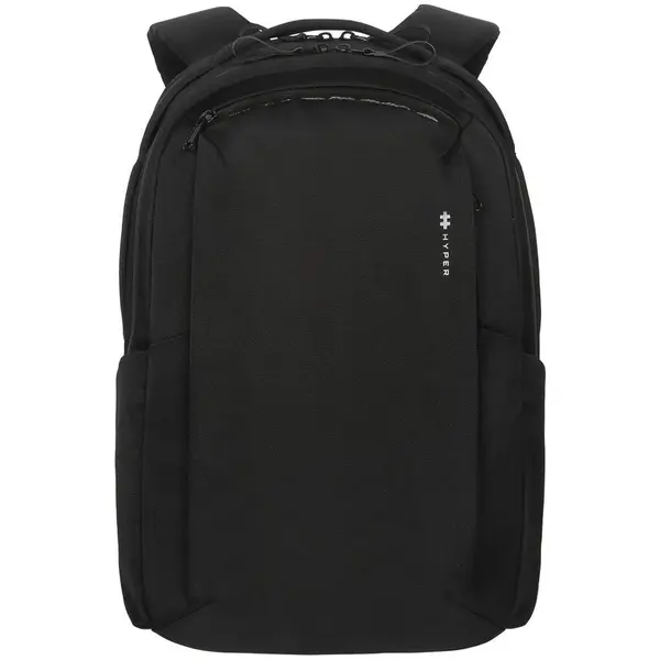 Hyper Rucsac Hyper HyperPack Next-Gen Backpack-Black, compatibil laptop 16 inch, 22 litri, Negru