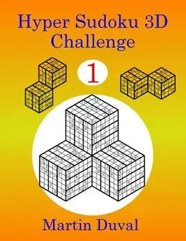 Hyper Sudoku 3D Challenge 1, Paperback/Martin Duval