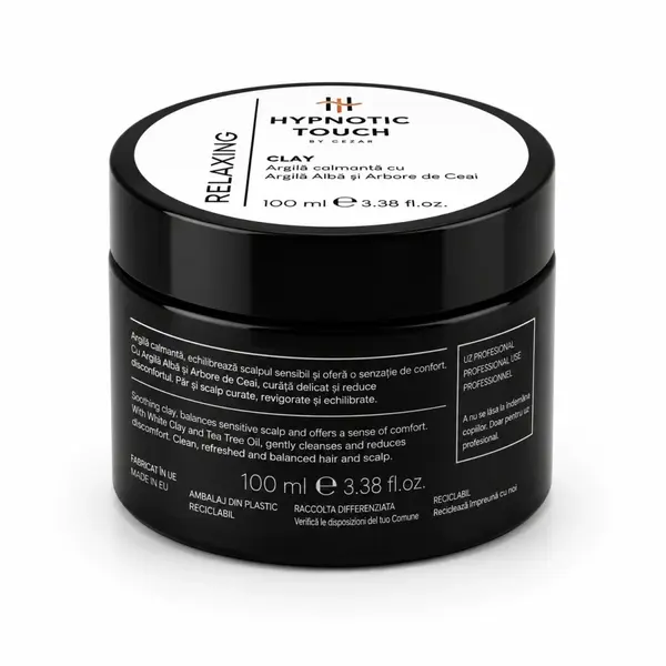 Hypnotic Touch Relaxing Clay – Argilă calmantă cu Argilă Albă și Arbore de Ceai 100 ml