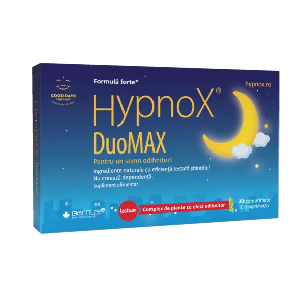 Hypnox DuoMax, 20 comprimate, Good Days Therapy