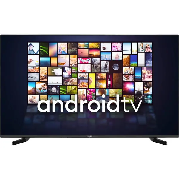 Hyundai Televizor Smart Hyundai ULX43359G, LED, 43, 108 cm, 4K UHD, Android TV, Bluetooth, DLNA, Wi-Fi, clasa F, Negru