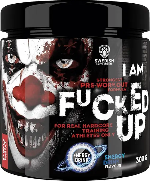 I am F#cked Up Joker Edition, băutură energizantă, 300 g, Swedish Supplements