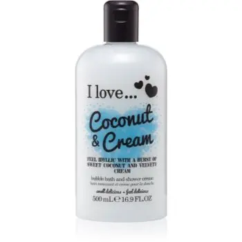 I Love Coconut & Cream Ulei gel de duș și baie