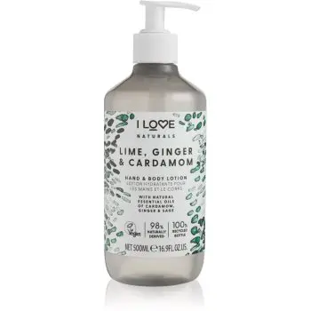I Love Naturals Lime, Ginger & Cardamom lapte de corp