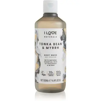 I Love Naturals Tonka Bean & Myrrh gel de duș