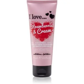 I Love Strawberries & Cream crema de maini
