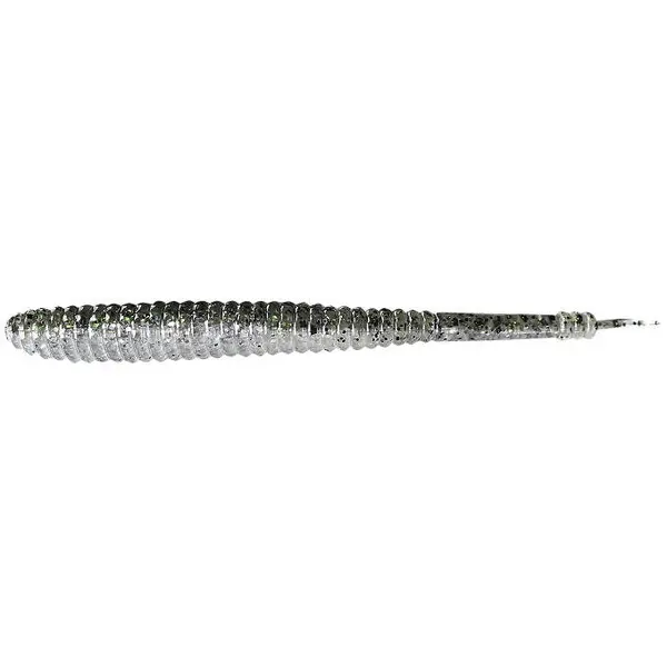 I Shad 9.5cm Dark Thunder/Clear Silver 5buc